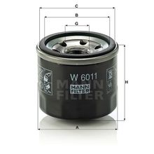 Mann W6011 Yağ Filtresi