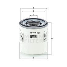 Mann W7050 Yağ Filtresi