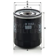 Mann W7053 Yağ Filtresi