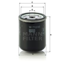 Mann W712/45 Hidrolik Şanzıman Filtresi