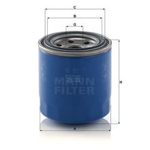 Mann W8017 Yağ Filtresi