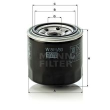 Mann W811/80 Yağ Filtresi
