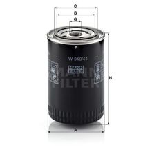 Mann W940/44 Yağ Filtresi