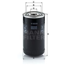Mann W950/26 Yağ Filtresi