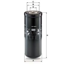 Mann WH1257/5 Hidrolik Şanzıman Filtresi