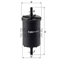 Mann WK6002 Yakıt Filtresi