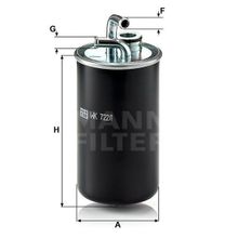 Mann WK722/1 Yakıt Filtresi