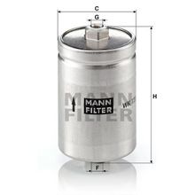 Mann WK725 Yakıt Filtresi