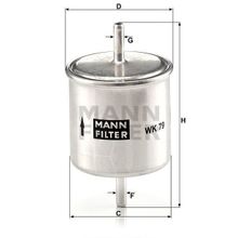 Mann WK79 Yakıt Filtresi