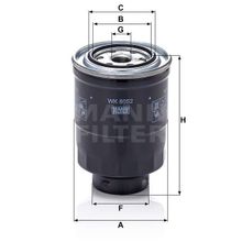 Mann WK8052Z Yakıt Filtresi