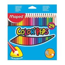 Maped 183224ZV 24 Renk Color Peps Kuru Boya Kalemi