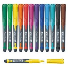 Maped 734547 12 Renk Custom Permanent Marker Kalem