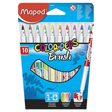 Maped 848010 Colorpeps Brush 10'lu Keçeli Kalem