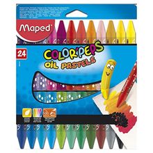 Maped 864012 24 Renk Pastel Boya