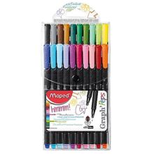 Maped Graph Peps Fineliner İnce Uç 20'li Keçeli Kalem