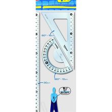 Maped Start 30 cm 4'lü Cetvel Pergelli Maxi Set