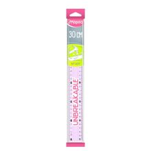 Maped Study Pembe 30 cm Kırılmaz Cetvel