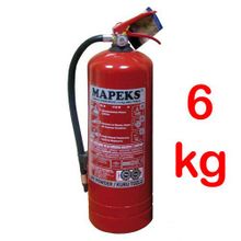 Mapeks 6 Kg ABC Tozlu Yangın Söndürme Tüpü