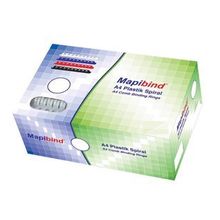 Mapibind 32 mm Kırmızı 50 Adet Plastik Spiral