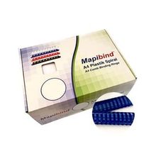 Mapibind Lacivert 50 Adet 50 mm Plastik Spiral