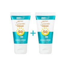 Mara 50 ml 2 Adet SPF 50+ Tüm Cilt Tipleri İçin Leke Karşıtı Yüz Güneş Kremi