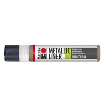Marabu Metallic Liner Boyutlu No 747 Metalik Taupe 25 ml Boncuk Boyası