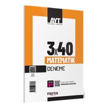 Marka Yayınları 2025 Ayt Matematik 3x40 Deneme
