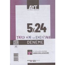 Marka Yayınları AYT Türk Dili ve Edebiyatı 5x24 Deneme