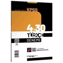 Marka Yayınları KPSS Türkçe 4x30 Deneme