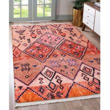 MarkaEv Kahverengi Klasik 100x150 cm Kilim