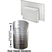 Markaflex 2 Metre 100x100 cm Rulo 2 Adet Radyatör Petek Arkası Arkalığı İzolasyon Isı Yalıtım