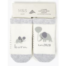 Marks & Spencer 2'li Desenli Çorap Seti