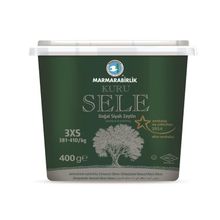 Marmara Birlik Kuru Sele XS 321-350 400 gr Siyah Zeytin