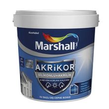 Marshall 15 lt Gelin Teli Akrikor Silikonlu Akrilik Dış Cephe Boyası