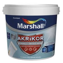 Marshall 2.5 lt Akrikor Silikonlu Örtücü Dış Cephe Astarı