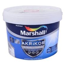 Marshall Akrikor Kalaylı Bakır 2.5 lt Silikonlu Akrilik Dış Cephe Boyası