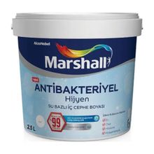 Marshall Antibakteriyel Hijyen Badem Ezmesi 2.5 lt Silinebilir İç Cephe Boyası