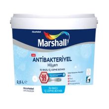 Marshall Antibakteriyel Hijyen Damla Sakızı 2.5 lt Silinebilir İç Cephe Boyası