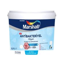 Marshall Antibakteriyel Hijyen Derya 2.5 lt Silinebilir İç Cephe Boyası