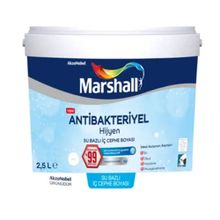 Marshall Antibakteriyel Hijyen Kum Beji 2.5 lt Silinebilir İç Cephe Boyası