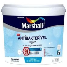 Marshall Antibakteriyel Hijyen Kuzey Yıldızı 2.5 lt Silinebilir İç Cephe Boyası