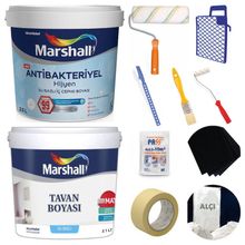 Marshall Antibakteriyel Hijyen Silinebilir Lila 2.5 lt İç Cephe Boyası
