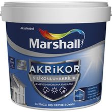 Marshall Çiğ Damlası 15 lt Silikonlu Özel Mat Silinebilir İç Cephe Boyası