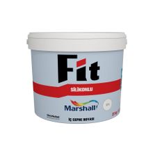 Marshall Fit 20 kg Çakıl Taşı Silikonlu İç Cephe Silinebilir Duvar Boyası