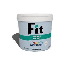 Marshall Fit Gelin Teli 3.5 kg Silikonlu İpek Mat İç Cephe Boyası