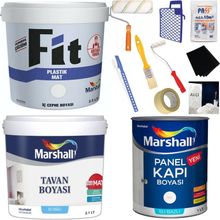 Marshall Fit Lokum 2.5 lt Plastik Su Bazlı İç Cephe Duvar Boyası