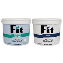 Marshall Fit Martı 20 kg Silikonlu İpek Mat İç Cephe Boyası + Fit 17.5 kg Tavan Boyası + 5 Parça Boyama Seti