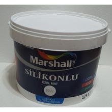 Marshall Lokum 2.5 lt Silikonlu Özel Mat İç Cephe Boyası