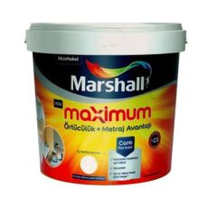 Marshall Maximum Beyaz 15 lt Silikonlu İç Cephe Boyası
