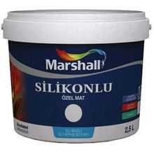 Marshall Özel Mat Fıstık Silikonlu Silinebilir 2.5 lt Duvar Boyası